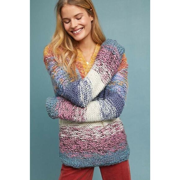 Sleeping On Snow Anthropologie Alpine Sweater NWT - Picture 2 of 8